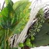imageEucalyptus Wreath  20Inch Artificial Spring Summer or Fall Wreath for Home Decor  Wreaths for Indoors or Covered Patio Use Only by Pure GardenGreen  White  Single