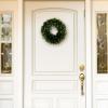 imagePure Garden 12Inch Boxwood Wreath  Round UV Resistant Artificial Spring Summer Fall or Winter Wreath  IndoorOutdoor Wreaths for Front DoorSingle Wreath