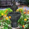imagePure Garden 500005 Lion Head Stone Water Fountain Brown