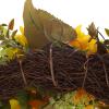 imageSunflower Wreath  22Inch Artificial Spring Summer or Fall Wreath for Home Decor  Wreaths for Indoors or Covered Patio Use Only by Pure GardenYellow  Set of 2