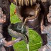 imageBoy and Girl Outdoor Water Fountain  Cascading Waterfall with Soothing Sounds and 4 LED Lights for Garden or Patio by Pure Garden Antique BronzeBoy and Girl Well