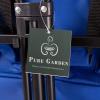 imageCollapsible Wagon with Telescoping Handle  HeavyDuty Folding Utility Cart with Wheels for Camping Garden Beach and Shopping by Pure Garden Blue1 Front Wheel