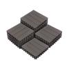 imageInterlocking Deck Tiles  6Pack 116in Wood Plastic Composite AllWeather Outdoor Flooring Balcony Poolside or Patio by Pure Garden GrayGray