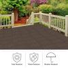 imageInterlocking Deck Tiles  6Pack 116in Wood Plastic Composite AllWeather Outdoor Flooring Balcony Poolside or Patio by Pure Garden GrayMocha Brown