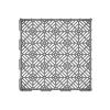 imagePure Garden 12Pack Polypropylene Interlocking Patio Deck Tiles  WeatherResistant Outdoor Flooring for Balcony Porch and Garage GreenGray