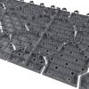 imagePure Garden 12Pack Polypropylene Interlocking Patio Deck Tiles  WeatherResistant Outdoor Flooring for Balcony Porch and Garage GreenGray