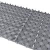 imagePure Garden 12Pack Polypropylene Interlocking Patio Deck Tiles  WeatherResistant Outdoor Flooring for Balcony Porch and Garage GreenGray
