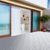 imagePure Garden 12Pack Polypropylene Interlocking Patio Deck Tiles  WeatherResistant Outdoor Flooring for Balcony Porch and Garage GreenGray