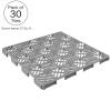 imagePure Garden 12Pack Polypropylene Interlocking Patio Deck Tiles  WeatherResistant Outdoor Flooring for Balcony Porch and Garage GreenGray