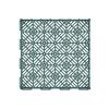 imagePure Garden 12Pack Polypropylene Interlocking Patio Deck Tiles  WeatherResistant Outdoor Flooring for Balcony Porch and Garage GreenGreen