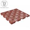 imagePure Garden 12Pack Polypropylene Interlocking Patio Deck Tiles  WeatherResistant Outdoor Flooring for Balcony Porch and Garage GreenTerracotta
