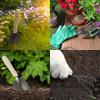imagePure Garden 7 Piece Gardening Tool Set  Mini Planting and Repotting Kit and Carrying Tote Bag Organizer for Succulents Herbs and Bonsai Plants7 Piece