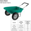 imagePure Garden 708374AKO Wheelbarrow Green