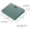 imagePure Garden Kneeling Pad with Handle  Multiuse ExtraThick EVA Foam Ergonomic Comfort Knee Protector for Gardening  Indoor or Outdoor Use Green1 Front Wheel