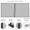 imagePure Garden One Car Garage Door Screen  HeavyDuty Weighted Mesh Curtain with Magnetic Closure for Mosquito Insect and Sun ProtectionTwo Car Garage
