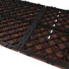 imagePure Garden Patio and Deck Tiles  24Pack Interlocking 12x12 Wood Plastic Composite WeatherResistant Outdoor Flooring Pavers BrownTerracotta