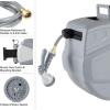 imagePure Garden Retractable Garden Hose100 FT GREY