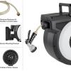 imagePure Garden Retractable Garden Hose124 FT BLACK