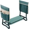 imageGarden Kneeler and Seat  2in1 Foldable Garden Kneeling Pad and Stool with Removable Pockets for Gardening Tools  Gardening Gifts for Women Mom Dad Seniors or Grandparents by Pure Garden Green