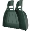 imageLeaf Scoops Hand Rakes  Lightweight Durable Grabber Tool for Scooping Up Leaves Spreading Mulch Gardening and Yard Work by Pure Garden GreenLightweight