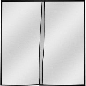 imagePure Garden One Car Garage Door Screen  HeavyDuty Weighted Mesh Curtain with Magnetic Closure for Mosquito Insect and Sun ProtectionMagnetic Garage Door Screen for One Car Garage