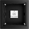imageLattice Design Planter Box  1475InchSquare Decorative Outdoor Flower or Plant Pot  Front Porch Patio and Garden Decor by Pure Garden WhiteBlack