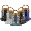 imagePure Garden 50LG1383 Light Blue 10lb Fire Pit Glass RocksAqua Blue