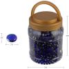 imagePure Garden 50LG1383 Light Blue 10lb Fire Pit Glass RocksBlue