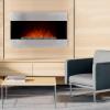 imagePure Garden 50LG1383 Light Blue 10lb Fire Pit Glass RocksBrown
