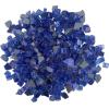 imagePure Garden 50LG1383 Light Blue 10lb Fire Pit Glass RocksCobalt Blue