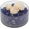 imagePure Garden 50LG1383 Light Blue 10lb Fire Pit Glass RocksCobalt Blue