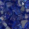 imagePure Garden 50LG1383 Light Blue 10lb Fire Pit Glass RocksCobalt Blue