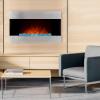 imagePure Garden 50LG1383 Light Blue 10lb Fire Pit Glass RocksLight Blue