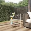 imagePure Garden Plant Stand Indoor or Outdoor Folding Wrought Iron Metal Home and Garden DisplayWhite