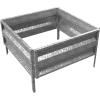 imagePure Garden Raised Garden Bed Plant Holder Kit with Adjustable Galvanized Iron for Growing Flowers Vegetables Herbs