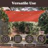 imageSun Shade Canopy  10x13ft Curved Rectangle Sun Shade Sail with UV Protection  Sun Shades Outdoor Patio or Pool Canopy  Sunshades for Patio Yard or Outdoor Activities by Pure Garden BlueTerracotta