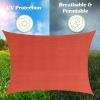 imageSun Shade Canopy  10x13ft Curved Rectangle Sun Shade Sail with UV Protection  Sun Shades Outdoor Patio or Pool Canopy  Sunshades for Patio Yard or Outdoor Activities by Pure Garden BlueTerracotta