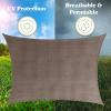 imageSun Shade Canopy  10x13ft Curved Rectangle Sun Shade Sail with UV Protection  Sun Shades Outdoor Patio or Pool Canopy  Sunshades for Patio Yard or Outdoor Activities by Pure Garden BlueGray