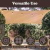 imageSun Shade Canopy  10x13ft Curved Rectangle Sun Shade Sail with UV Protection  Sun Shades Outdoor Patio or Pool Canopy  Sunshades for Patio Yard or Outdoor Activities by Pure Garden BlueSand