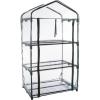 image4 Tier Mini Greenhouse  Portable Greenhouse with RustResistant Frame and PVC Cover for IndoorOutdoor  275x19x63Inch Green House by Pure Garden3 Tier