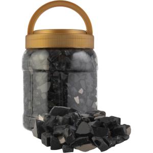 imagePure Garden 50LG1383 Light Blue 10lb Fire Pit Glass RocksOnyx