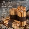 imageFire Starter Sticks 20Pack with Storage Box  Pine Wood Firestarter Kindling Bundles  Indoor or Outdoor Fire Starters for Campfires Grills Wood Stoves Firepits or Fireplaces by Kings County Tools20Pack