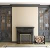 imageFirewood Rack  23Inch Indoor Firewood Holder with Finial Design  Durable Steel Wood Storage Racks for Patio or Fireplace by Pure Garden Black14 Black Log Rack
