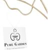imagePure Garden 50LG5079 Antique White Garden Trellisfor Climbing PlantsAntique White