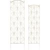 imagePure Garden 50LG5079 Antique White Garden Trellisfor Climbing PlantsAntique White