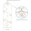 imagePure Garden 50LG5079 Antique White Garden Trellisfor Climbing PlantsAntique White