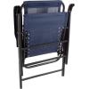imagePure Garden Folding Camping Chairs  Set of 2 Lawn Chairs with Textilene Fabric and Bungee Suspension  Portable Lounge Seats for Adults NavyNavy