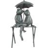 imagePure Garden Frog Couple StatueResin Romantic Animal Figurine for Outdoor Lawn and Garden DcorGreat for Flower Beds Fairy Gardens and MoreCouple Frog