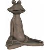 imagePure Garden Meditating Frog Lawn and Garden Dcor Bronze