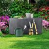 imagePure Garden Outdoor Storage Box  50 Gallon Deck Box for Pool Accessories or Patio Furniture Cushions  Deck Boxes Outdoor Waterproof FadeResistant Package Delivery Boxes for Outside CoffeeGRAY